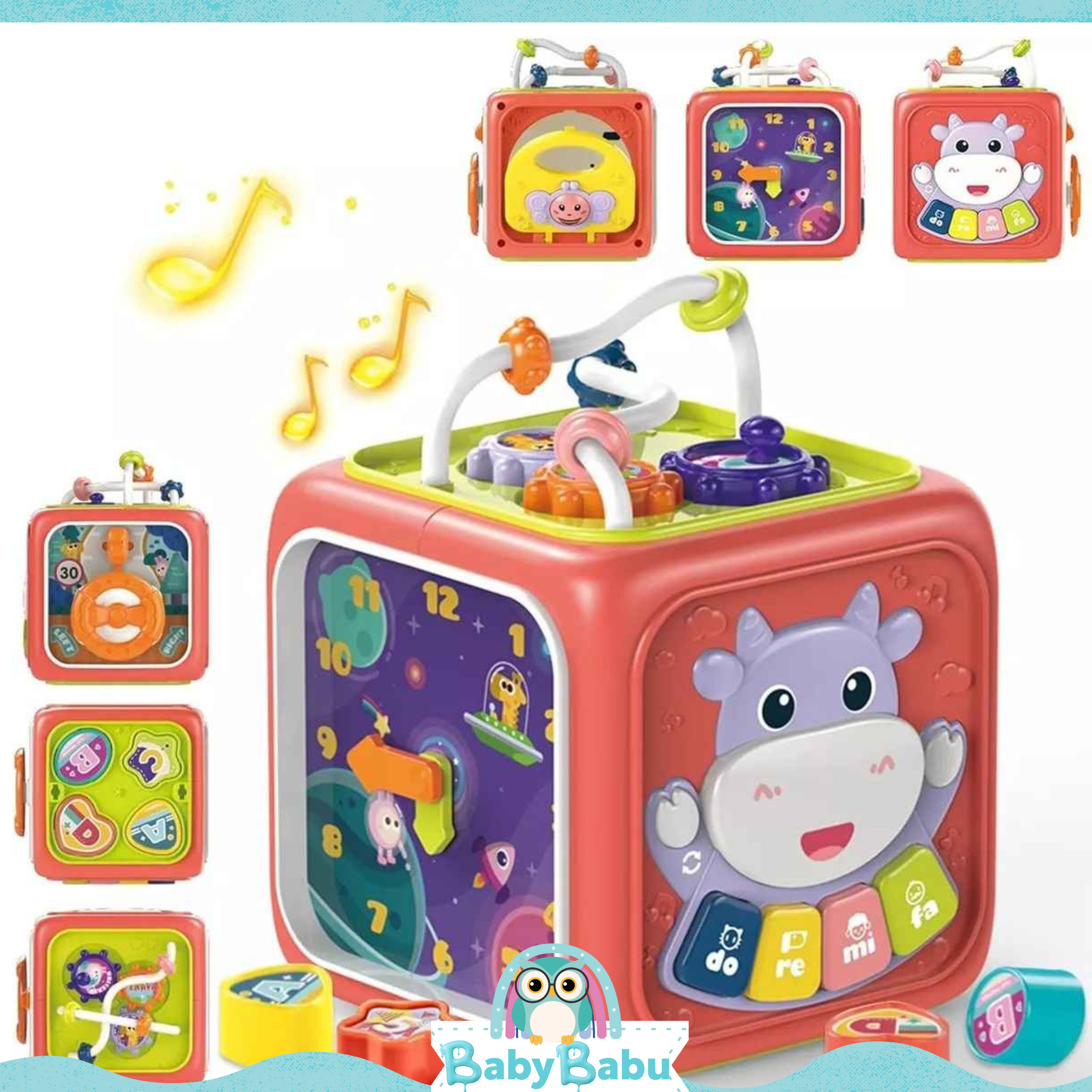 Cubo De Actividades 6 En 1