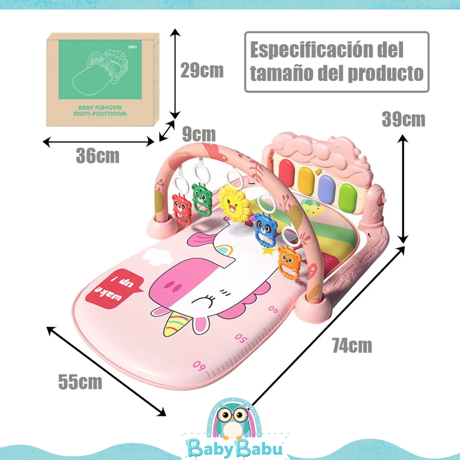 Alfombra de Gimnasio con Piano