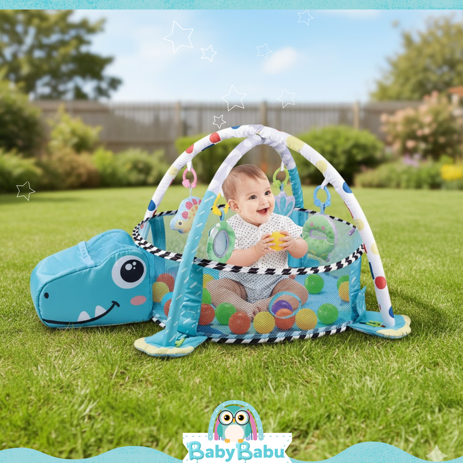 Gimnasio Bebé Dinosaurio 4 en 1
