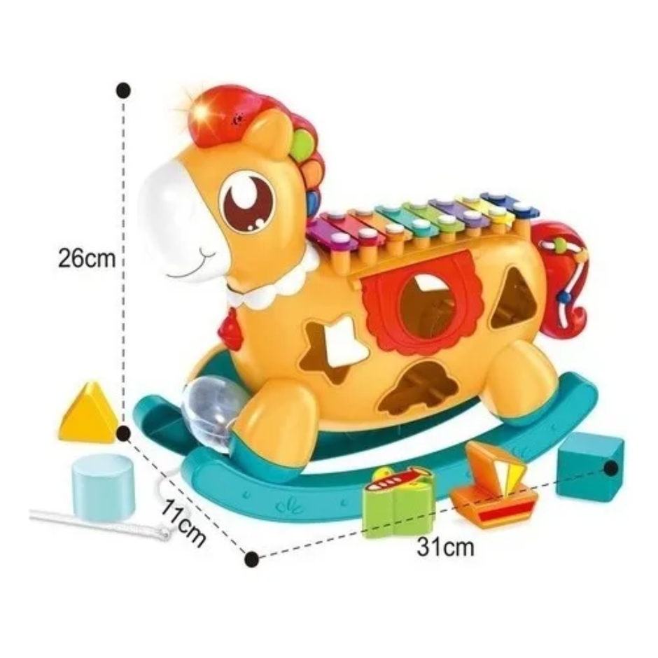 Pony Musical Didáctico 3 en 1