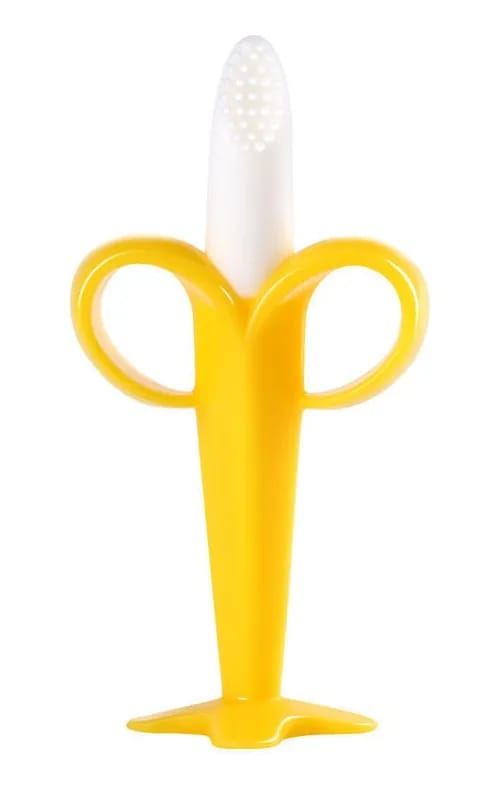 Mordedor De Silicona Con Diseño De Plátano