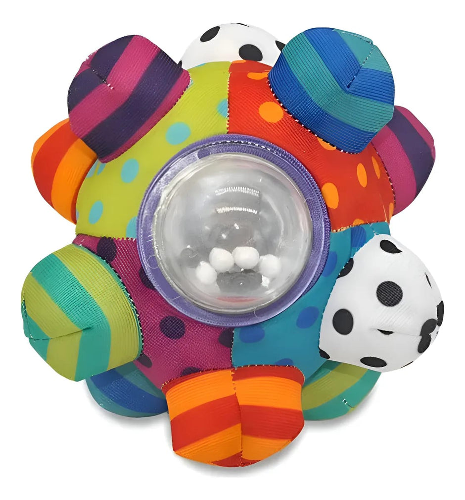 Pelota Sensorial Con Sonaja