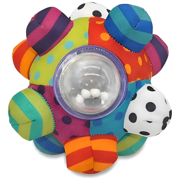Pelota Sensorial Con Sonaja