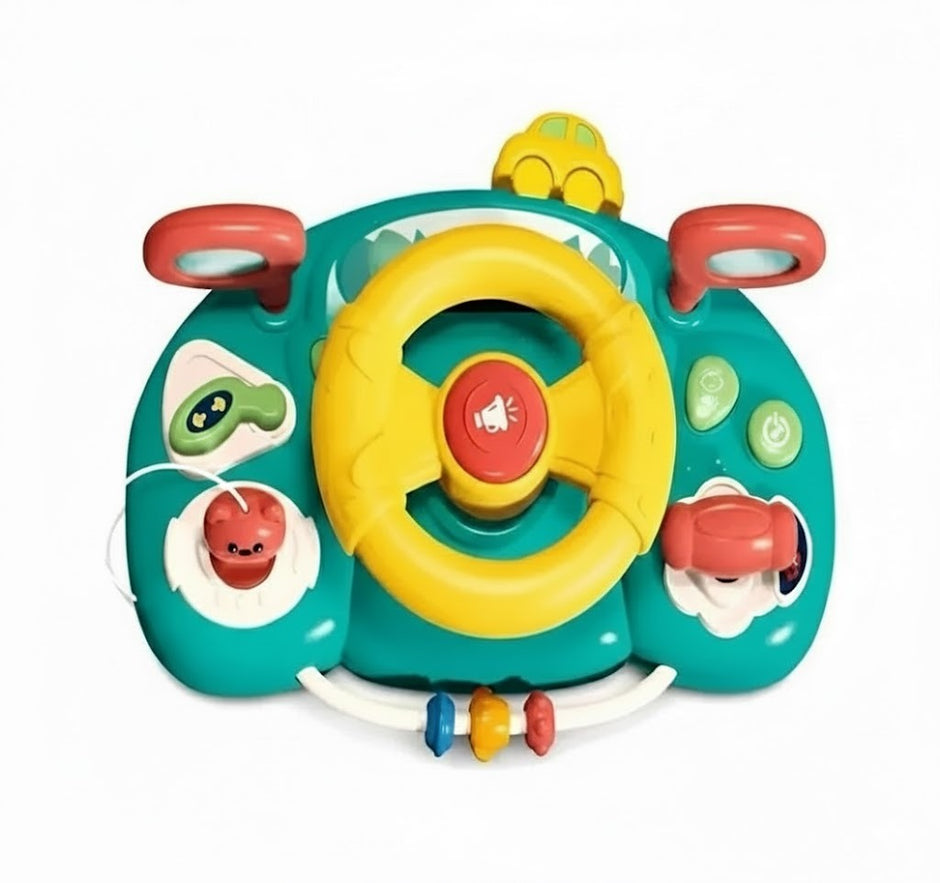 Volante De Juguete Con Simulación Realista