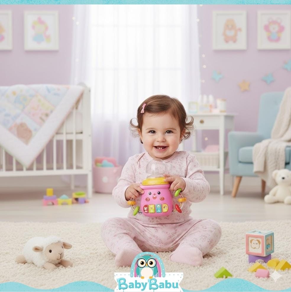 Mamadera Didáctica Musical Con Luces