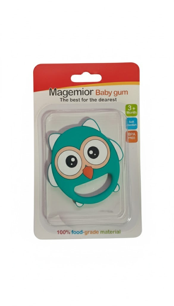 Mordedor De Silicona Con Diseño De Animales