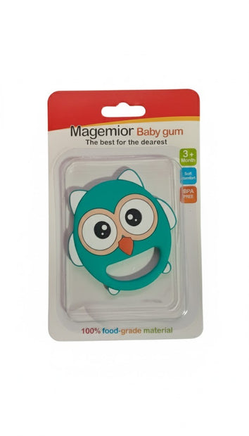 Mordedor De Silicona Con Diseño De Animales