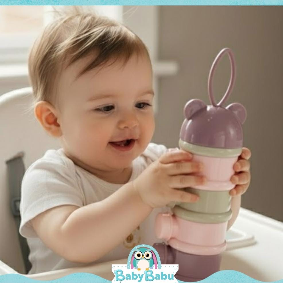 Dosificador Apilable De 4 Compartimentos