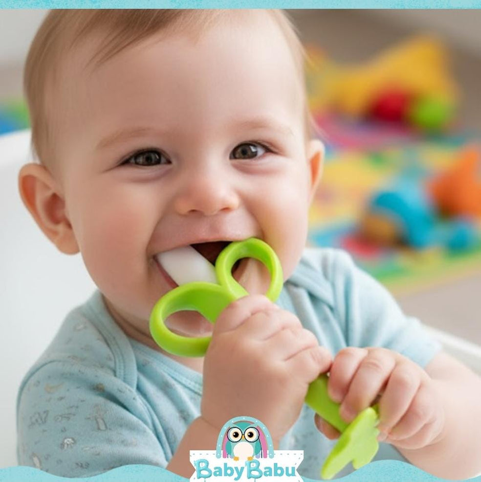 Mordedor De Silicona Con Diseño De Plátano