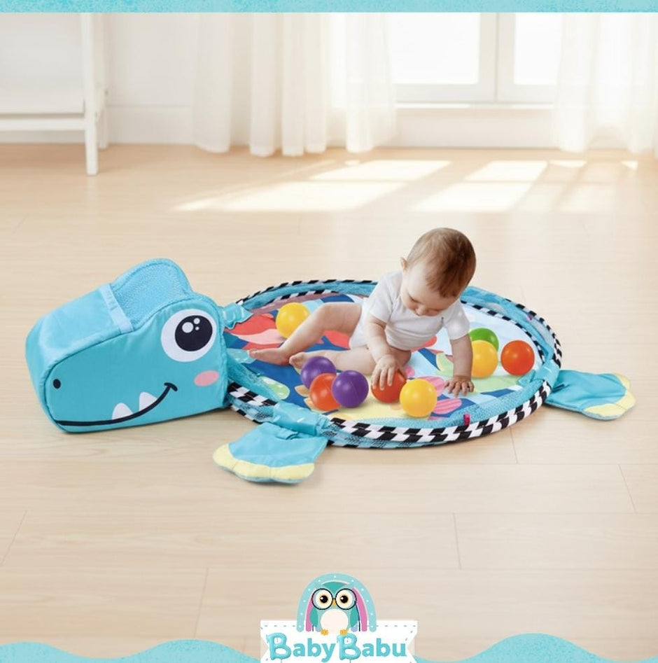 Gimnasio Bebé Dinosaurio 4 En 1