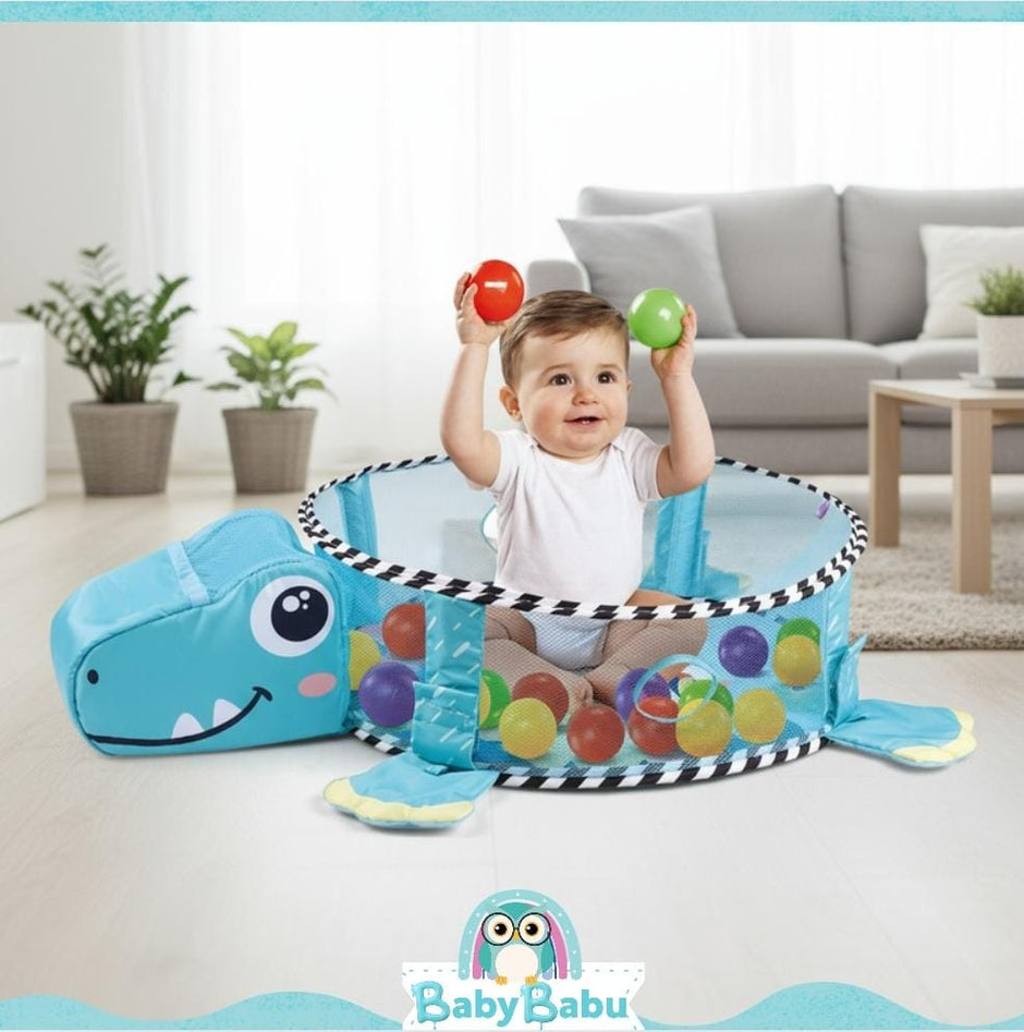 Gimnasio Bebé Dinosaurio 4 En 1