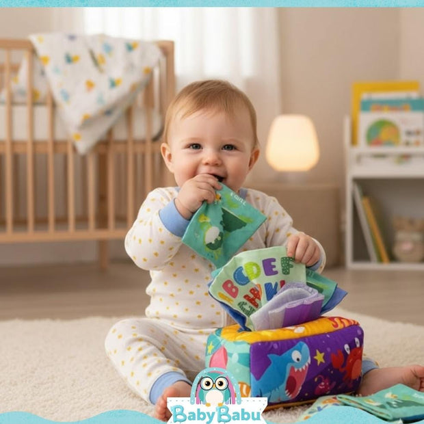 Caja De Pañuelos Blandos Sensorial