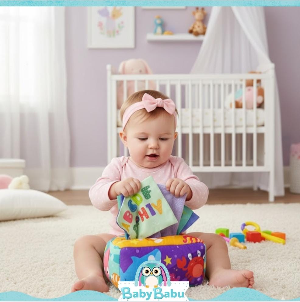 Caja De Pañuelos Blandos Sensorial