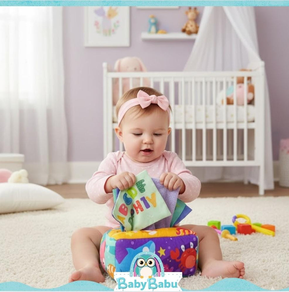 Caja De Pañuelos Blandos Sensorial