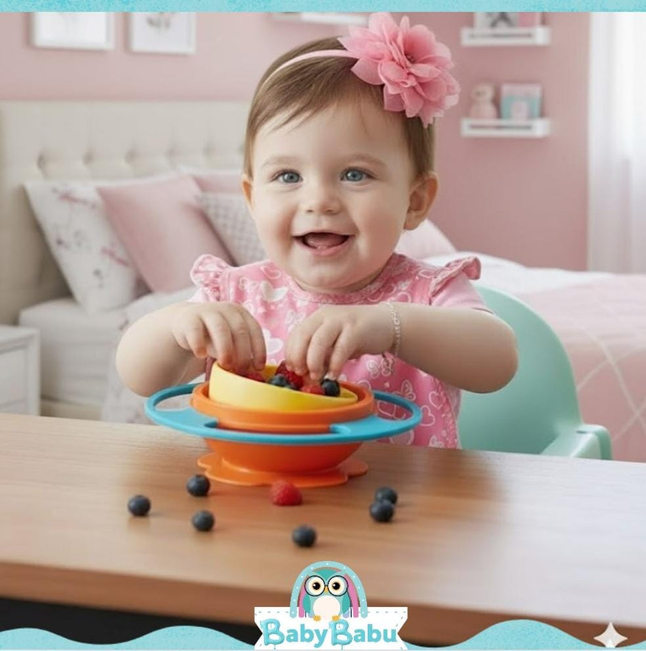 Tazón Antiderrames De Equilibrio Giratorio