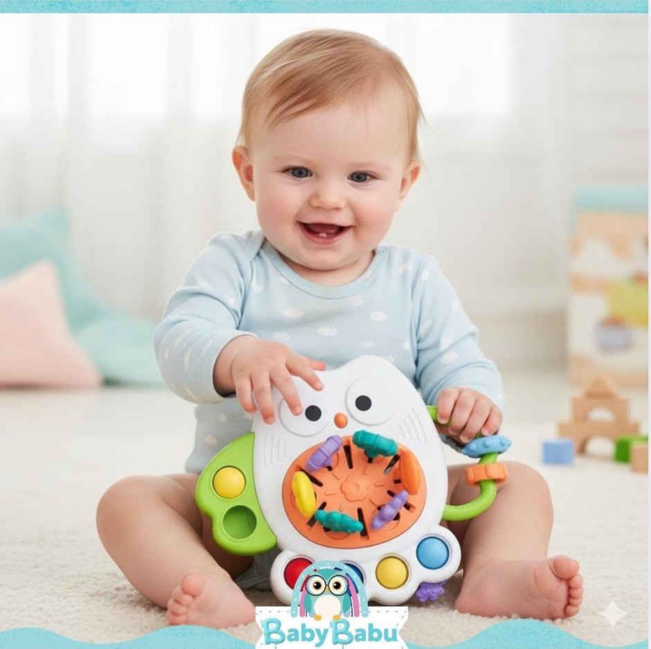 Juguete Sensorial Búho