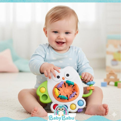 Juguete Sensorial Búho