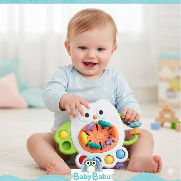 Juguete Sensorial Búho