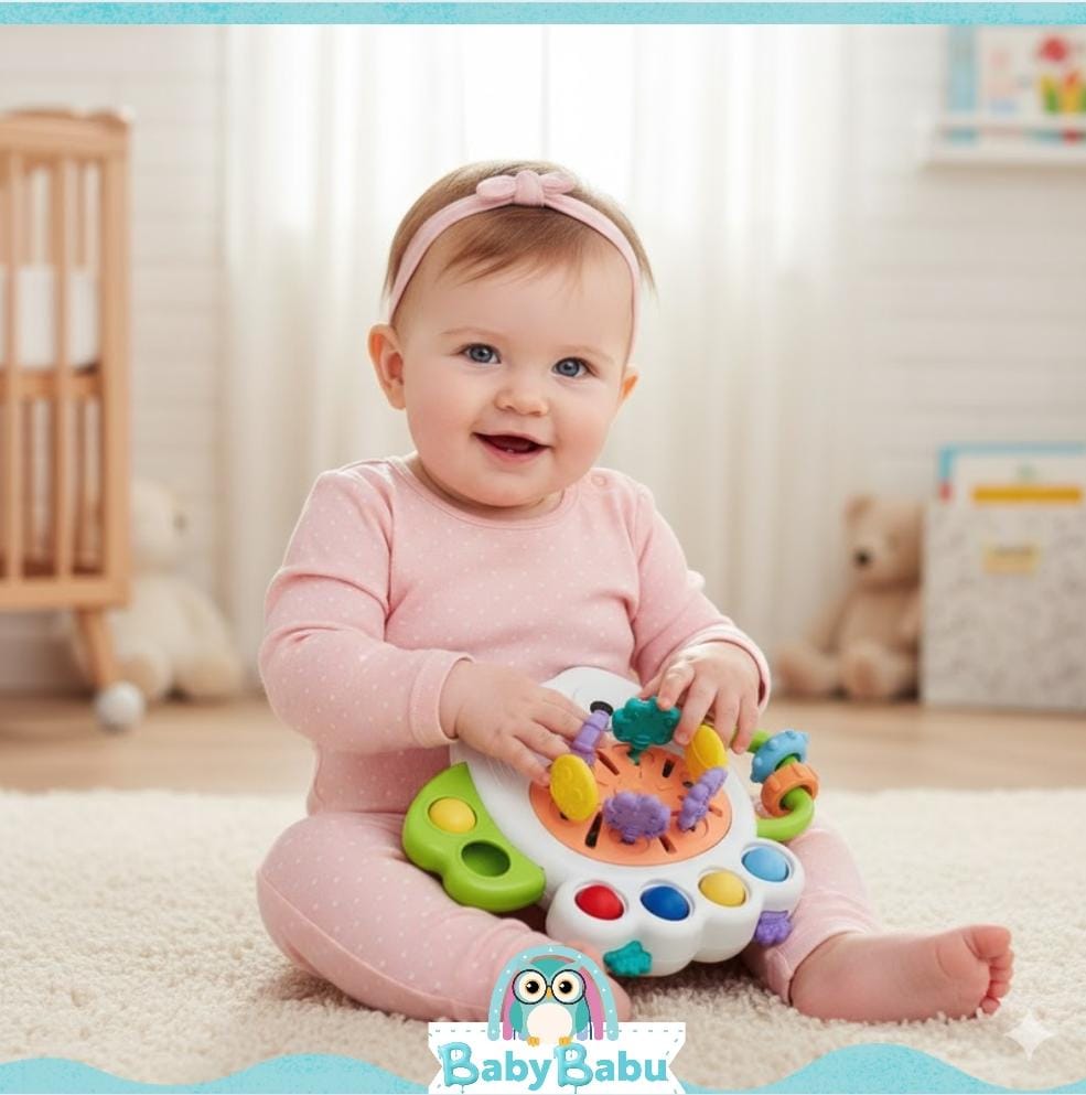 Juguete Sensorial Búho