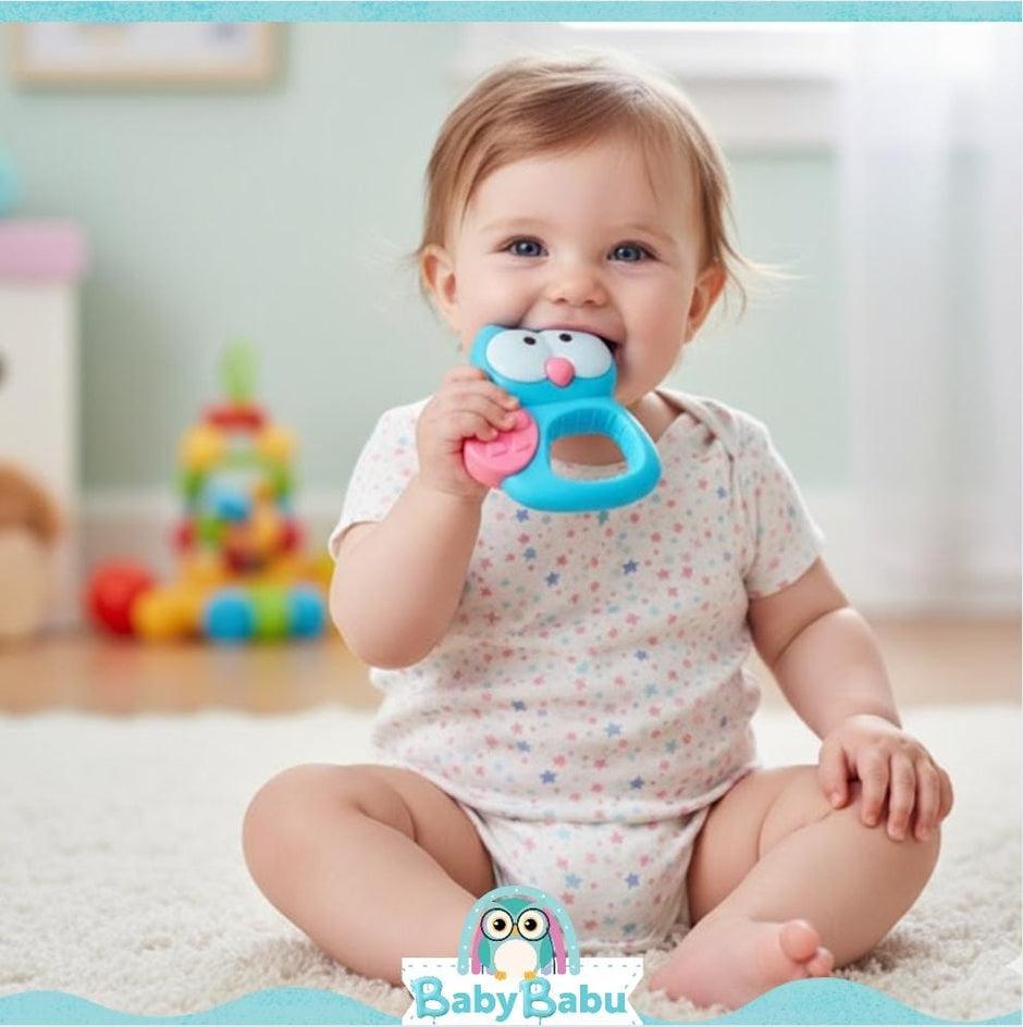 Set De 4 Mordedores y Sonajeros