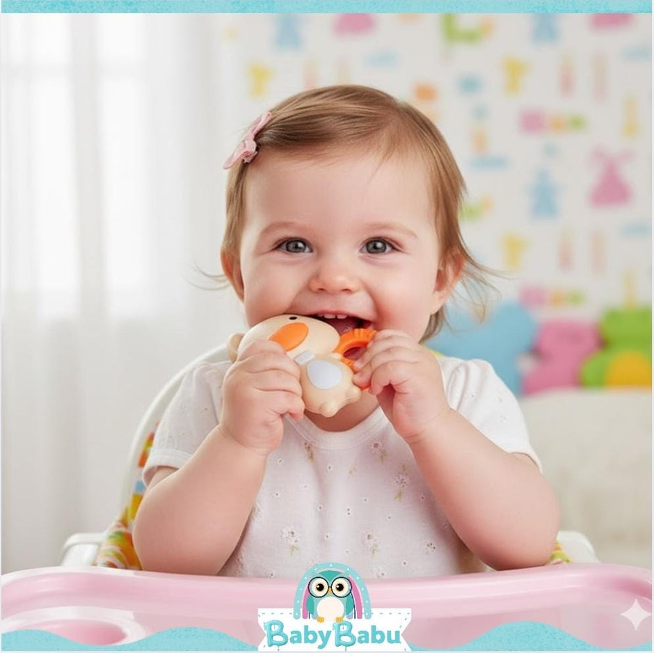 Set De 4 Mordedores y Sonajeros