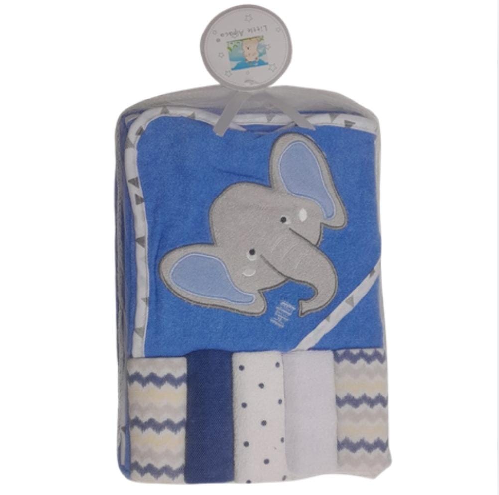 Set de Toallas para Bebé con Capucha