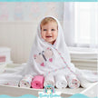 Set de Toallas para Bebé con Capucha