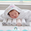 Set de Toallas para Bebé con Capucha