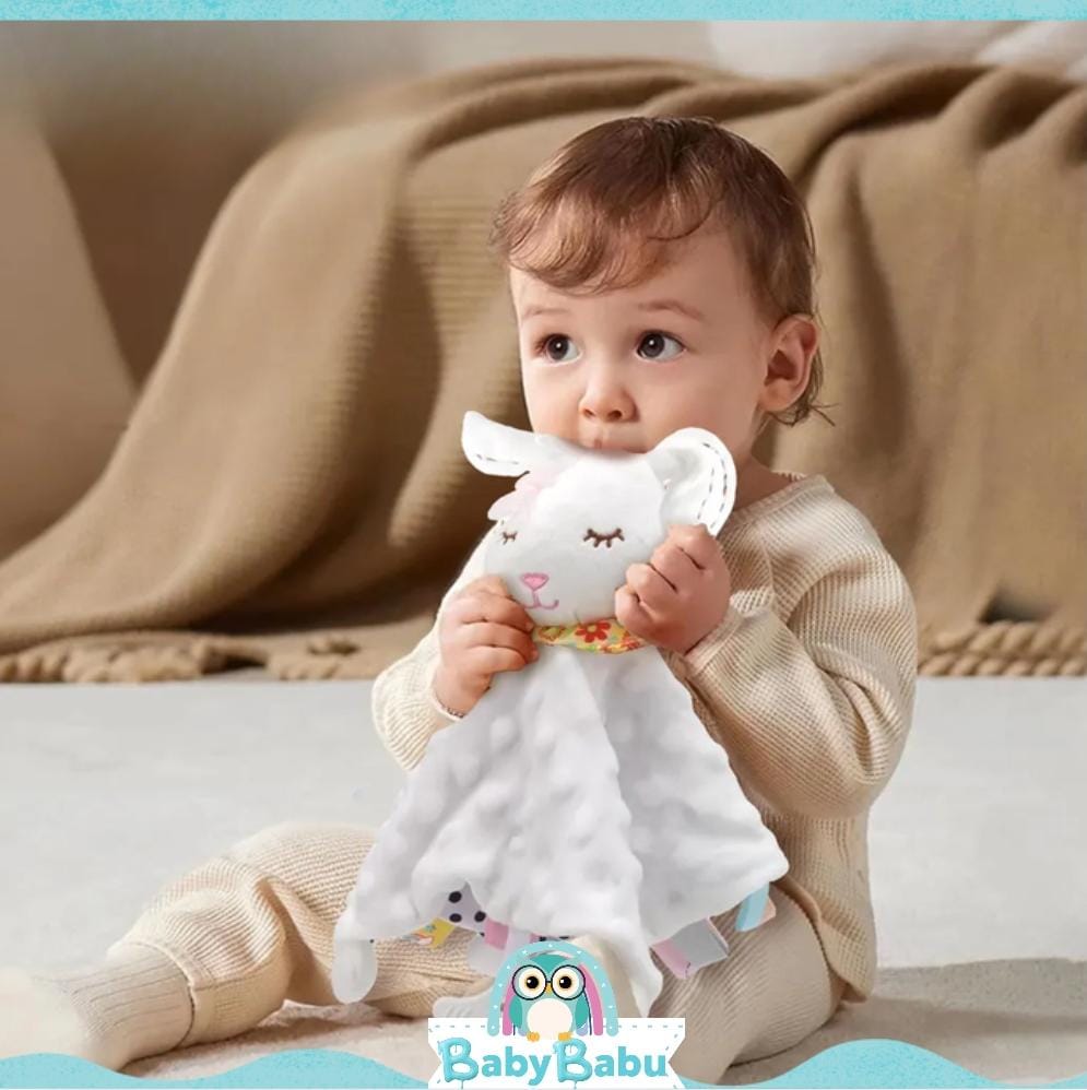 Manta de Apego Sensorial con Muñeco