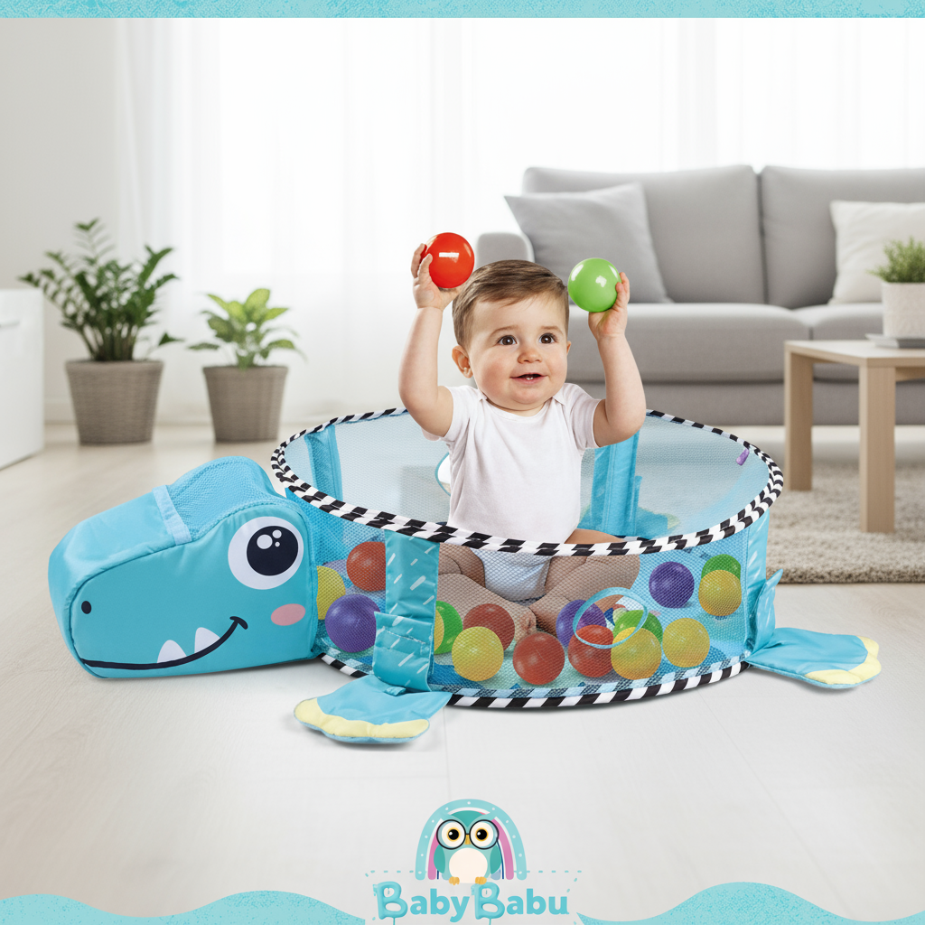 Gimnasio Bebé Dinosaurio 4 en 1